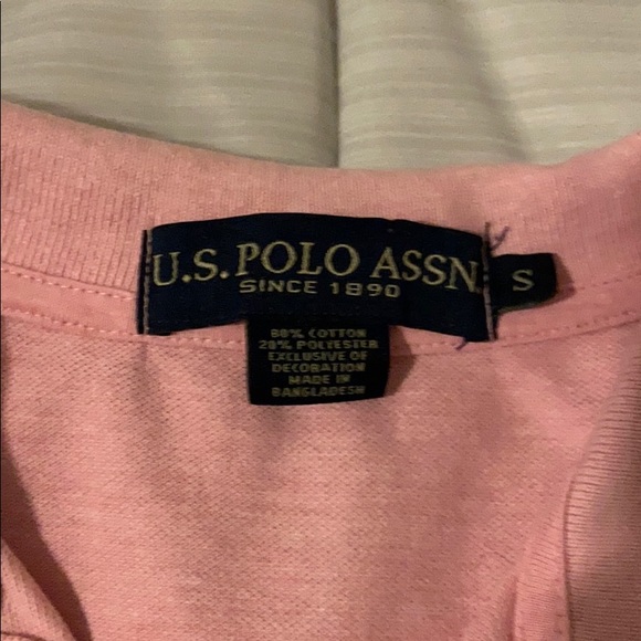 Men’s Small US Polo Assn Pink Shirt - Picture 3 of 3